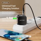  Sạc nhanh USB 1 cổng Vention 1-Port USB Wall Quick Charger (18W, QC3.0/ AFC/FCP Support, EU-Plug) 