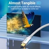  Cáp HDMI2.0 VENTION AAB 4K@60Hz (4K*2K@60Hz, Immersive 3D Visuals, HDR Support, Audio-Video Sync Output, Lag-Free, Flicker-Free Experience, HDCP Standard) 