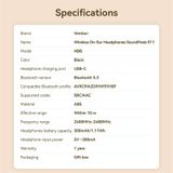  Tai nghe chụp tai không dây Vention SoundMate S11 - NBB (Bluetooth 5.3, Wireless On-Ear Headphones) 