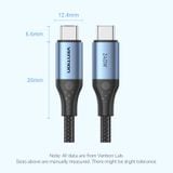  Cáp Sạc Nhanh C to C VENTION TRE 240W (480Mbps) 