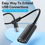  Cáp Nối Dài USB2.0 VENTION CBK (480Mbps, Male to Female) 