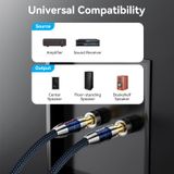  Dây Cáp âm thanh cao cấp Vention trang bị Jack Bắp Chuối 2 đầu dùng cho Loa - BLB (with Dual Banana Plugs for Hifi Speaker) 