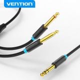  Cáp Âm Thanh 6.5mm to 2*6.5mm VENTION BAT (TRS Cable Audio) 