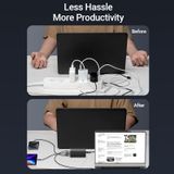 Vention 6-Port USB (C+C+C+C +A+A) Desktop GaN Charger (140W/140W/45W/20W/18W/18W) Plug 