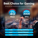  Cat8 SFTP Gaming Patch Cable 