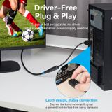  DP to HDMI 4K@60Hz Converter for computer TV laptop displayer 