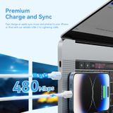  Cáp sạc nhanh C to Lightning Vention PD Fast Charging Cable dùng cho iPhone (3A, 20W/27W PD Fast Charge, Apple Carplay Support) 