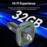  Tẩu Sạc Ô Tô 3 Cổng VENTION FFL 30W (Bluetooth v5.0, C+2A, 30W/18W/5W, with FM Transmitter) 