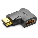  HDMI 270 Degree Male to Female Vertical Flat Adapter for Laptop/Desktop/TV Box 