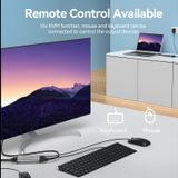  Bộ chuyển và mở rộng tín hiệu Video HDMI to LAN RJ-45 Vention HDMI Network Cable Extender 150M - AKB (giải pháp truyền Video 50 met trong môi trường mạng LAN) 