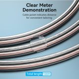  Dây loa chống nhiễu chất lượng cao Vention 2*100 Core Engineering Speaker Cable 100M Transparent - BJA (100 met) 