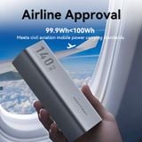  Pin sạc dự phòng công suất cao Vention 27000mAh Power Bank 140W - FHV ( cho Laptop/ Tablet/ Smartphone) 
