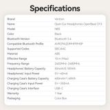  Vention Wireless Bluetooth Open Ear Headphones OpenBeat 