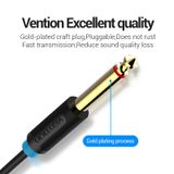 Dây cáp âm thanh chất lượng cao AUX Audio VENTION BACBF (3.5mm to 6.35mm, 3.5mm Male to Dual 6.35mm Male) 