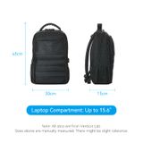 Balo Laptop Chống Trộm Chống Thấm Nước VENTION KRK (45cm x 30cm x 15cm, with USB Charging Port) 