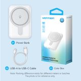  Pin Dự Phòng Kiêm Sạc Không Dây VENTION FHS 5000mAh 20W (15W Wireless Charging, Built-In Folding Stand) 