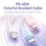  Cáp Sạc Nhanh C to C VENTION TRD 60W (480Mbps) 