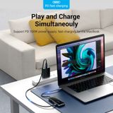  HUB chuyển đa năng Vention 9in1 Multi-function Docking Station (USB-C to HDMI 4K@60Hz/USB-C Gen 1/USB 3.0/USB 2.0*2/RJ45/SD/TF/PD) 