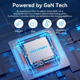  Vention 3-Port USB (C+A)+HDMI GaN Switch Dock (60W/5W/4K@60Hz) EU-Plug 