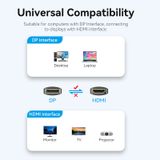  Cáp Chuyển DisplayPort to HDMI 4K VENTION HFO (4K@30Hz / 2K@60Hz, 3D video, Latch-free Design, 1m) 