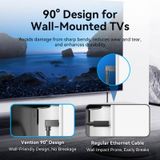  Vention Cat6 UTP Right Angle Ethernet Patch Cable 