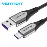  Cáp sạc nhanh Vention USB to Type C  Fast Charging Cable (5A , SCP/ QC Quick charge Support) 