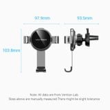  Đế giữ điện thoại trên xe hơi Vention Auto-Clamping Car Phone Mount (With Spring Clip Gray Disc Type) 