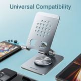  Đế giữ điện thoại/Tablet bằng kim loại xoay 360 độ VENTION KSD (with 360° Rotatable Base, Aluminium Alloy) 