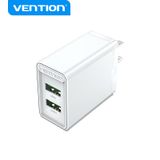  Củ Sạc nhanh 2 Cổng USB Vention FBA Wall Charger (18W/18W) 