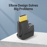  HDMI 270 Degree Male to Female Vertical Flat Adapter for Laptop/Desktop/TV Box 