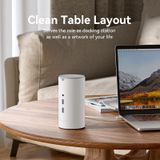  HUB chuyển đa năng Vention 12 in 1 Docking Station - TPH (USB-C to HDMI/VGA/USB 3.1 Gen 1-C/USB 3.0x3/RJ45/SD/TF/TRRS 3.5mm/PD/DC) 