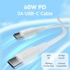  Vention USB 2.0 C Male to C Male 3A Cable 