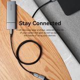  Cáp USB nối dài tốc độ cao Vention Cotton Braided USB 3.0 Type A Male to Female Extension Cable - CBL (USB3.0/ 5Gbps, Aluminum Alloy 