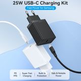  Vention 1-Port USB-C Wall Charger 25W EU-Plug 