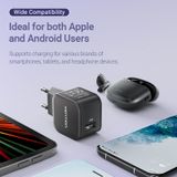  Sạc nhanh USB 1 cổng Vention 1-Port USB Wall Quick Charger (18W, QC3.0/ AFC/FCP Support, EU-Plug) 