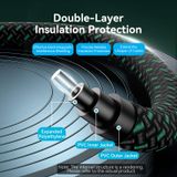 Cáp Quang Âm thanh chất lượng cao Vention Cotton Braided Optical Fiber Audio Cable - BKB (đầu mạ vàng, chống nhiểu/méo, no Latency) 