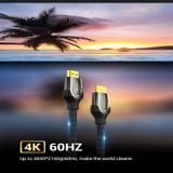  Cáp HDMI 2.0 4K VENTION VAA-B05 (4K@60Hz, Braided Cable) 