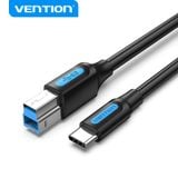  Cáp Chuyển Data Tốc Độ Cao Type-C to USB-B 3.0 VENTION CQV (2A, 5Gbps) 