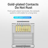  Đầu nối mạng chống nhiểu - tốc độ cao Vention Cat.6 FTP RJ45 Modular Plug Transparent - IDC 