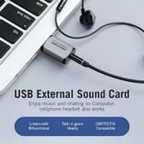  Card Âm Thanh Mở Rộng USB to 3.5mm VENTION CDL (OMTP/CTIA) 