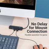  HUB Mở Rộng Đa Năng 5-in-1 VENTION TGP (Type-C to 3*USB 3.0/1*RJ45 1Gbps/1*PD) 