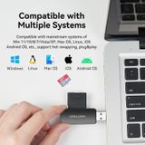  Đầu Đọc Thẻ Nhớ 2-in-1 USB 3.0 A Card Reader(SD+TF) VENTION CLF (5Gbps) 