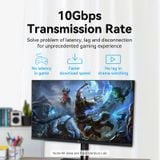  Đầu nối cổng mạng Modular Plug Vention Cat.6A FTP Toolless RJ45 Modular Plug - IDI 