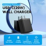  1-port USB-C Wall Charger(20W) US-Plug 