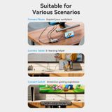  Hub mở rộng đa năng Vention 6in1 Docking Station (USB-C to HDMI/USB 3.0 x3/RJ45/PD, 4k@60Hz, 100W PD) 