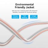  Dây loa chống nhiễu chất lượng cao Vention 2*100 Core Engineering Speaker Cable 100M Transparent - BJA (100 met) 