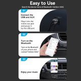  USB Bluetooth With Coiled Cable 1.5M VENTION NAG (Bluetooth v5.0, Tích Hợp Mic) 