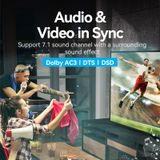  Bộ chuyển HDMI to LAN RJ-45 Vention HDMI Network Cable Extender 50M - AKG (Bộ 2pcs thu phát TX/RX , giải pháp truyền Video 50 met trong môi trường mạng LAN) 