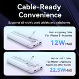  Pin sạc dự phòng Vention 10000mAh Power Bank 22.5W 