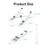  Laptop Stand White 